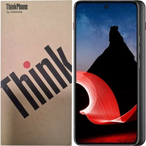 Motorola ThinkPhone 5G Unlocked 256GB + 8GB Dual Sim Carbon black GSM NEW - Picture 1 of 13