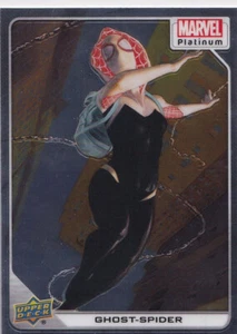 #10 Ghost-Spider Gwen (2023 Marvel Platinum, Upper Deck) NEAR MINT NM Foil Card - Bild 1 von 2