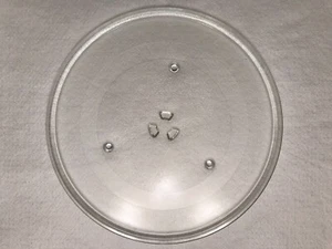 GE Vassoio Vetro Microonde Piastra Giradischi Diametro 14 1/8" Affilato Maytag WB49X10063 - Foto 1 di 3