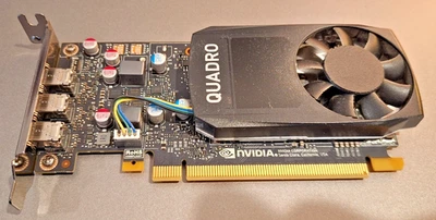 Dell NVIDIA Quadro P400 2GB GDDR5 PCIe Graphics Card Half Height 0F2NVH Tested - Image 1 of 4