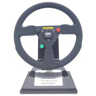 Volante Benetton B192 del 1992 - Scala 1/2 Minichamps - Immagine 1 di 4