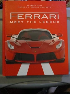 FERRARI MEET THE LEGEND by SAVERIO VILLA HC BOOK ENZO INTER GT TESTA ROSSA GTO - Picture 1 of 20