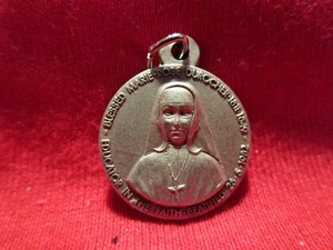 Selige Marie Rose Durocher Medaille silberfarben Erzieherin im Glauben 3/4" Durchmesser - Bild 1 von 2