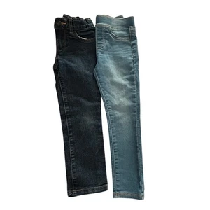 Niñas Jeans Paquete De 2 Niños Lugar Jumping Frijoles Jeans Talla 5  - Imagen 1 de 11