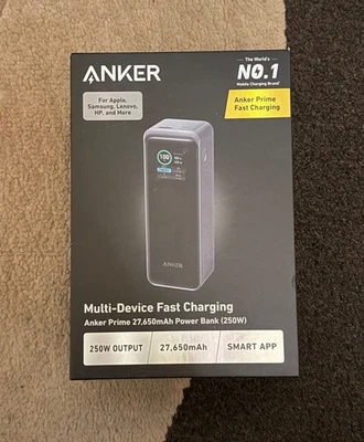 Anker Prime 27,650mAh Power Bank (250W) - Brand New & Sealed! - Image 1 of 3