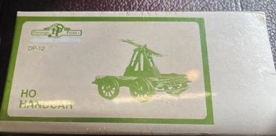 HO DURANGO PRESS Craftsman Kit in Unopened Box NOS * HANDCAR DP-12 - Image 1 of 3