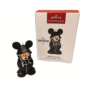 Hallmark 2024 King Mickey Kingdom Hearts 2 Disney ricordo decorazione natalizia nuovo con scatola - Foto 1 di 1