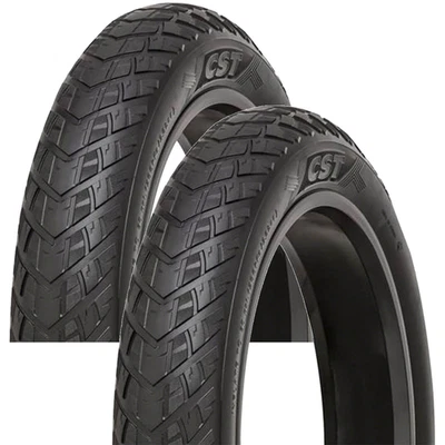 Pack of 2 CST Big Boat Tire - 20 x 3, Clincher, Wire, Black, Aramid, Ebike - Image 1 of 2