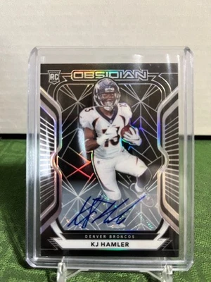 2020 Panini Obsidian - Rookies KJ Hamler #119 Electric Etch Orange /75 (RC) - Image 1 of 2