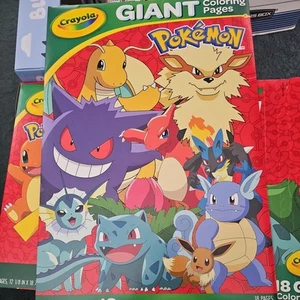 Disegni da colorare Crayola Pokemon giganti - Foto 1 di 1