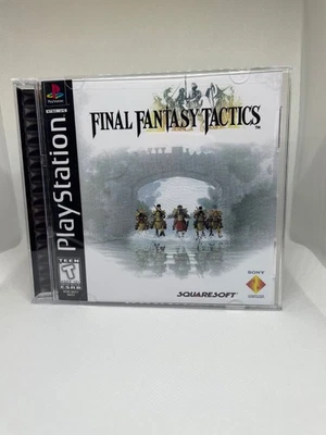 Final Fantasy Tactics PS1 Replacement Case - NO GAME NO MANUAL - Image 1 of 3