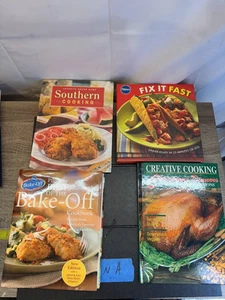 Vintage / gebrauchte Kochbücher Konvolut - verschiedene Rezepte & Kochanleitung - Bild 1 von 5