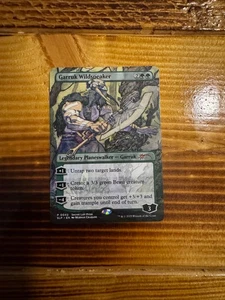 MTG Spotlight Series Promo Garruk Wildspeaker #42 Very Minor Crimp LP/NM - Picture 1 of 4