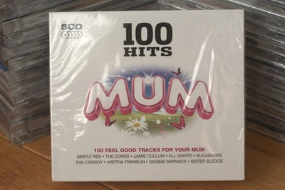 100 Hits Mum 5CD Box Set 2010 Pop Soul Simply Red Corrs All Saints Aretha New - Image 1 of 2