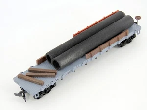 MOW TRAINS HO Walthers MAINT-OF-WAY Work Flatcar MW #129 Work Train - Picture 1 of 3