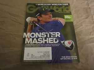 Justin Rose Golfer Autographed Signed Golf World Magazine PGA Tour Golf - Picture 1 of 3