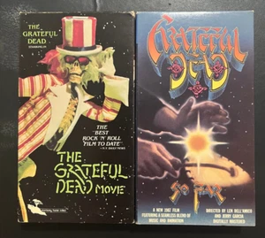 Lot Of 2 Grateful Dead VHS Video Tapes Dead Movie + So Far - Bild 1 von 2