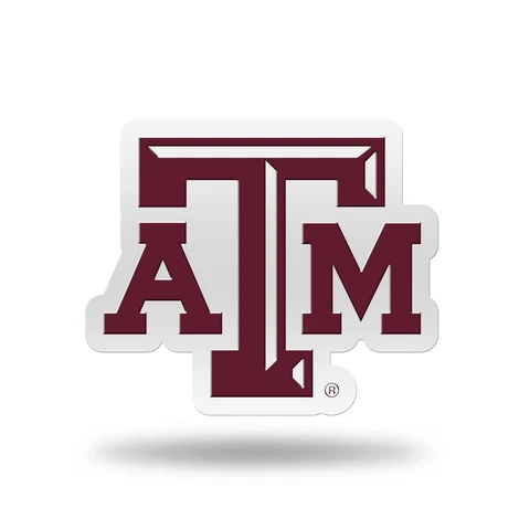 Texas A&M Aggies Team Spirit Magnet. 3-3/4" x 3-1/4"   #935 Cover