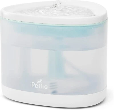 iPettie Triangle Cat/Dog Water Fountain 84oz/2.5L Ultra Quiet Drinking Fountain