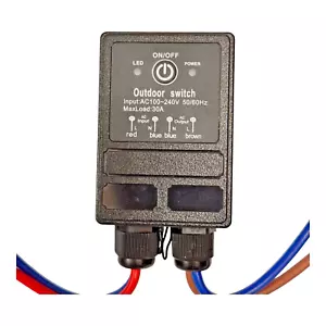 Funk-Fernschalter, AC110V/220V/240V 30A Relais, nur Schalter - Bild 1 von 2
