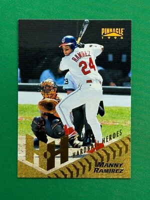 1996 Pinnacle Series 2 Baseball #278 Manny Ramirez Hardball Heroes - Image 1 of 2