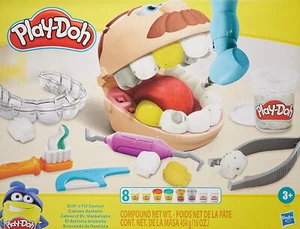 Play-Doh - Drill 'n Fill Dentist - with Cavity and Metallic Colored Modeling Com - Picture 1 of 10