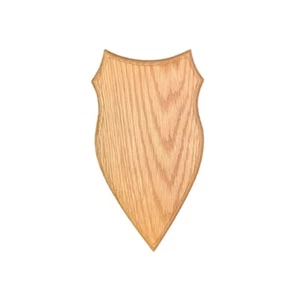 Scudo di legno per trofeo capriolo. Pannello. Corna. Caccia. 23x14cm 030302 - Foto 1 di 4