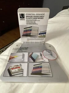 Estantería invisible Umbra Conceal Grande montaje en pared flotante grande - 20 lb - nueva - Imagen 1 de 4