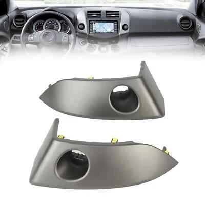 Tablero central ventilación aire radio bisel recorte 55412 panel de racimo para RAV4 2006 a 2012 Foto 1 de 4