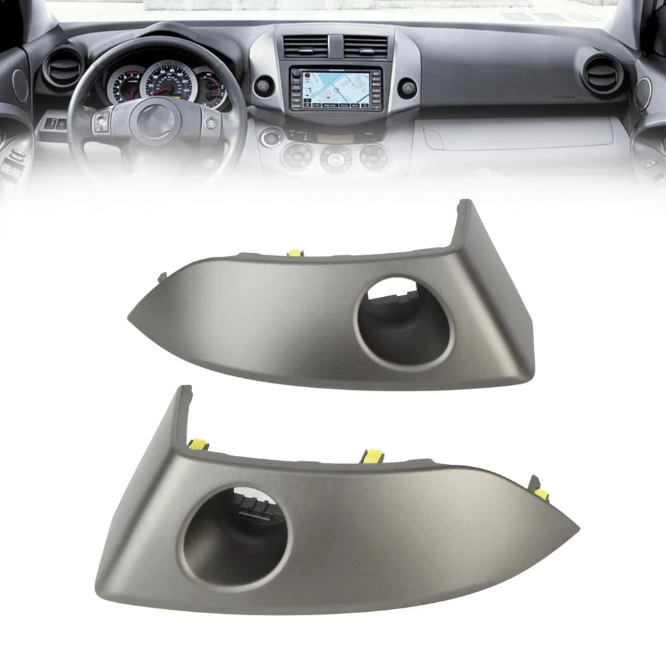 Center Dash Air Vent Radio Bezel Trim 55412 Cluster Panel for RAV4 2006 To 2012 - Image 1 of 4