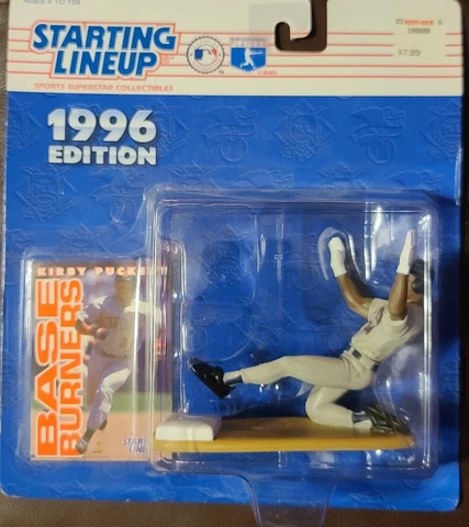 Kirby Puckett Minnesota Twins Starting Lineup MLB Action Figure 1996 Edition Cover
