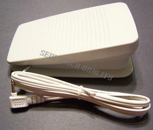 FOOT CONTROL PEDAL Babylock BLN Esante BLSR BLSY Brother BC1000 BC2100 BC2300 + - Picture 1 of 4