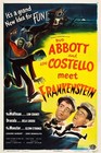 1948 Abbott And Costello Meet Frankenstein Movie Poster 11X17 Dracula Wolf Man🍿
