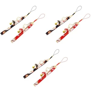 3 PCS Pendant Phone Keychain Charm Kawaii Cellphone Strap - Zdjęcie 1 z 12