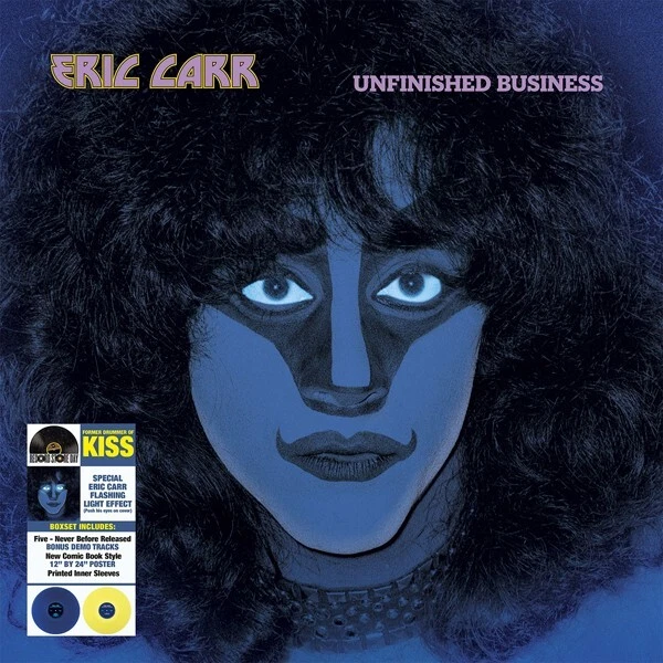 ERIC CARR UNFINISHED BUSINESS (COLURED VINYL 2LP) (RSD 2024) VINYL 2LP Foto 1 de 1