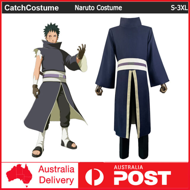 Naruto Shippuden Uchiha Obito Cosplay Costume with Mask Custom Made –  fortunecosplay