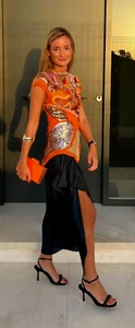 Zara ATELIER Beaded Embellished Midi Maxi Dress Bloggers Fave Holiday S RRP£349 - Picture 1 of 11