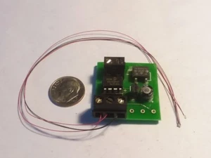 Modern Police Strobe with Two Blue Micro "NANO" LEDs - Picture 1 of 2