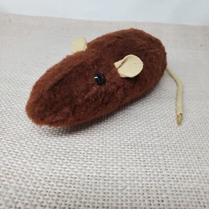 Scarlet Rat Realistic Beanbag Stuffed Starter Pet Cord Tail Soft Ears Mammal Toy - Picture 1 of 6
