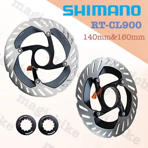 (2 pezzi) Shimano Dura-Ace RT-CL900 rotore freno a disco 140 mm e 160 mm blocco centrale - Foto 1 di 1