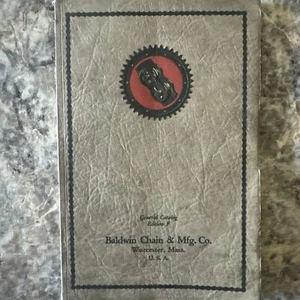 Vintage 1920s Baldwin Chain & Manufacturing Catalog F - Picture 1 of 2