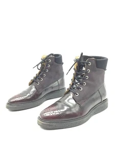 GANT Sara Botas De Cuero Rojo Cezera Para Mujeres T.38 US.7,5 UK.5 - Imagen 1 de 5