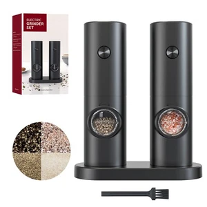Set Two of Electric Salt and Pepper Grinder for BBQ Restanrant Home Kitchen - Picture 1 of 6