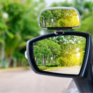 Auxiliary Mirror for Auto Rearview Classic Colored Simple Operation - Picture 1 of 12