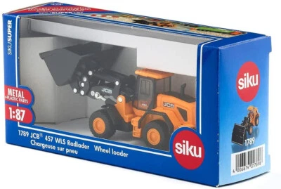 SIKU SUPER  1:87 DIE CAST RUSPA GOMMATA  JCB 457 WLS     ART  1789 - Immagine 1 di 2