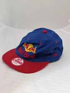 Rare Red Bull New Era Original Hat 9Fifty Snapback Baseball Cap Wool Blend - Picture 1 of 7