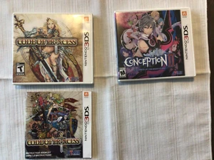Code of Princess & Conception II Nintendo 3DS CASES ONLY. Code of Princess inst. - Picture 1 of 2