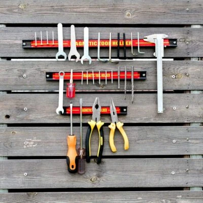 3 Barre Barra Magnetica Portautensili Porta Attrezzi da Lavoro Coltelli Cucina