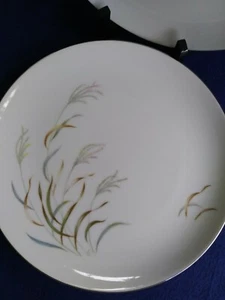 NORCREST AUTUMN BREEZE WHEAT PATTERN 4 DINNER PLATES 10 1/4 " DIAMETER . - Bild 1 von 4