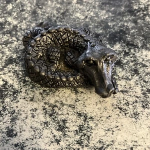 Pewter Alligator/ Crocodile - Picture 1 of 5